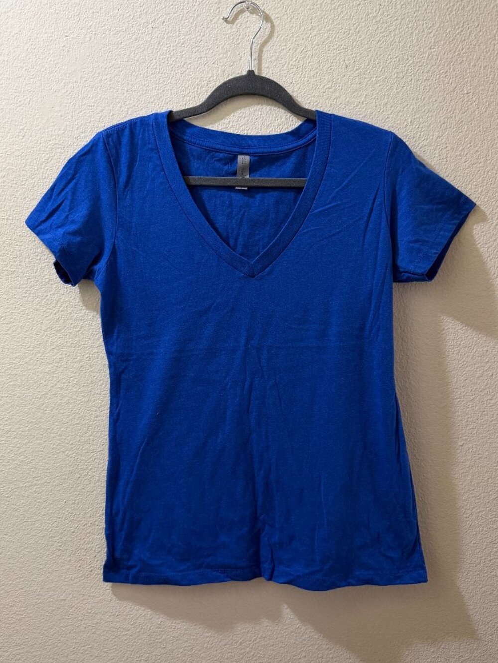Royal Blue V-Neck Tee